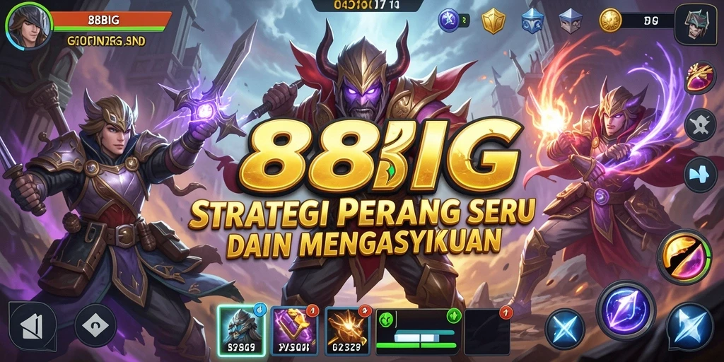 Screenshot gameplay 88BIG menampilkan aksi strategis yang mendebarkan.