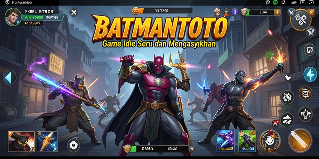 Tampilan gameplay menarik dari BATMANTOTO yang menyenangkan.
