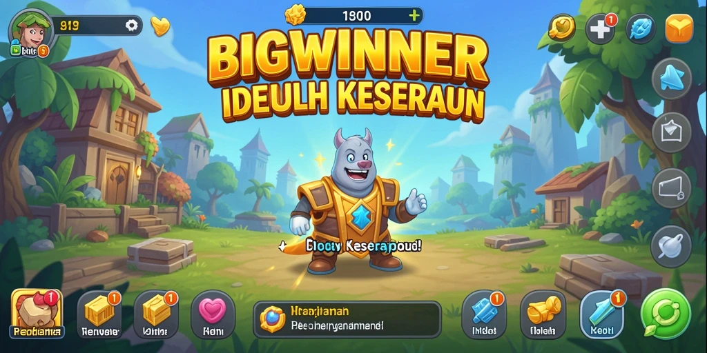 Tampilan gameplay seru dari BIGWINNER yang membuat Anda betah berlama-lama.