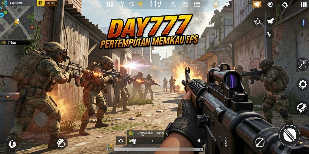 Gameplay intens dari DAY777 yang memukau.