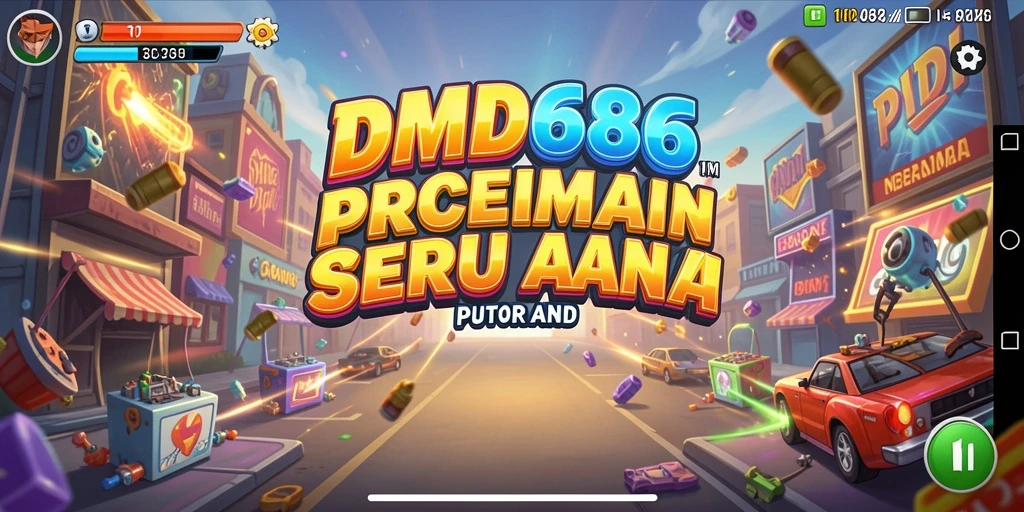 Screenshot gameplay <strong>DMD686</strong> menampilkan cekatan aksi arcade yang seru.