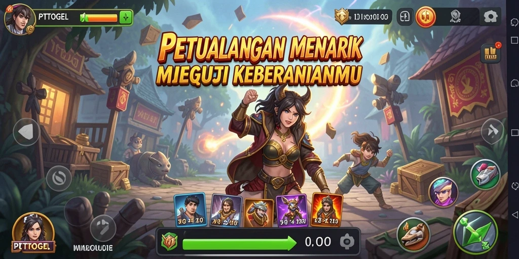 Gameplay menegangkan di dunia petualangan PTTOGEL.
