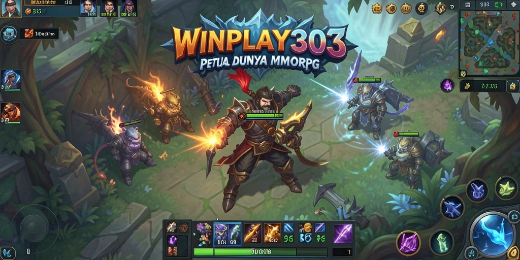 Gameplay menakjubkan dalam dunia MMORPG yang luas.